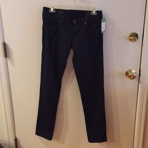 Lilly Pulitzer navy blue worth skinny pants 2 NWT